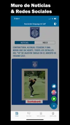 Asoc. Uruguaya de Golf AUG android App screenshot 3